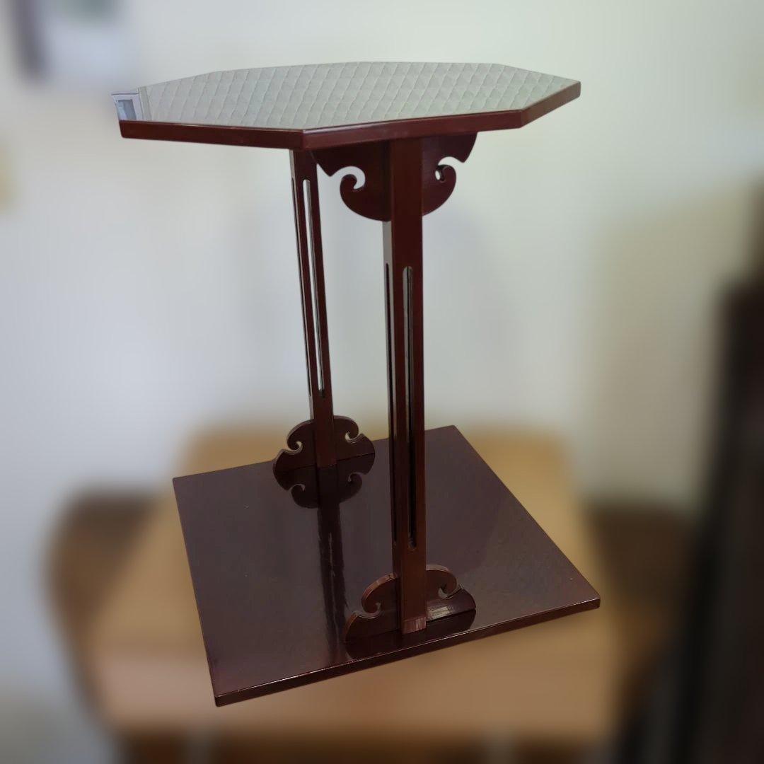 寿棚 茶道具 棚 漆器 木製 茶道 組み立て お点前 木箱