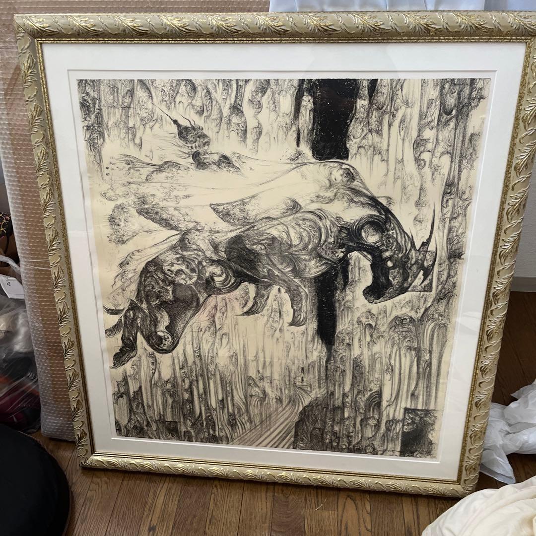 天野喜孝　ナイト kazaru <カザル> │天野喜孝 Tシャツ(アラビアンナイト蒼)