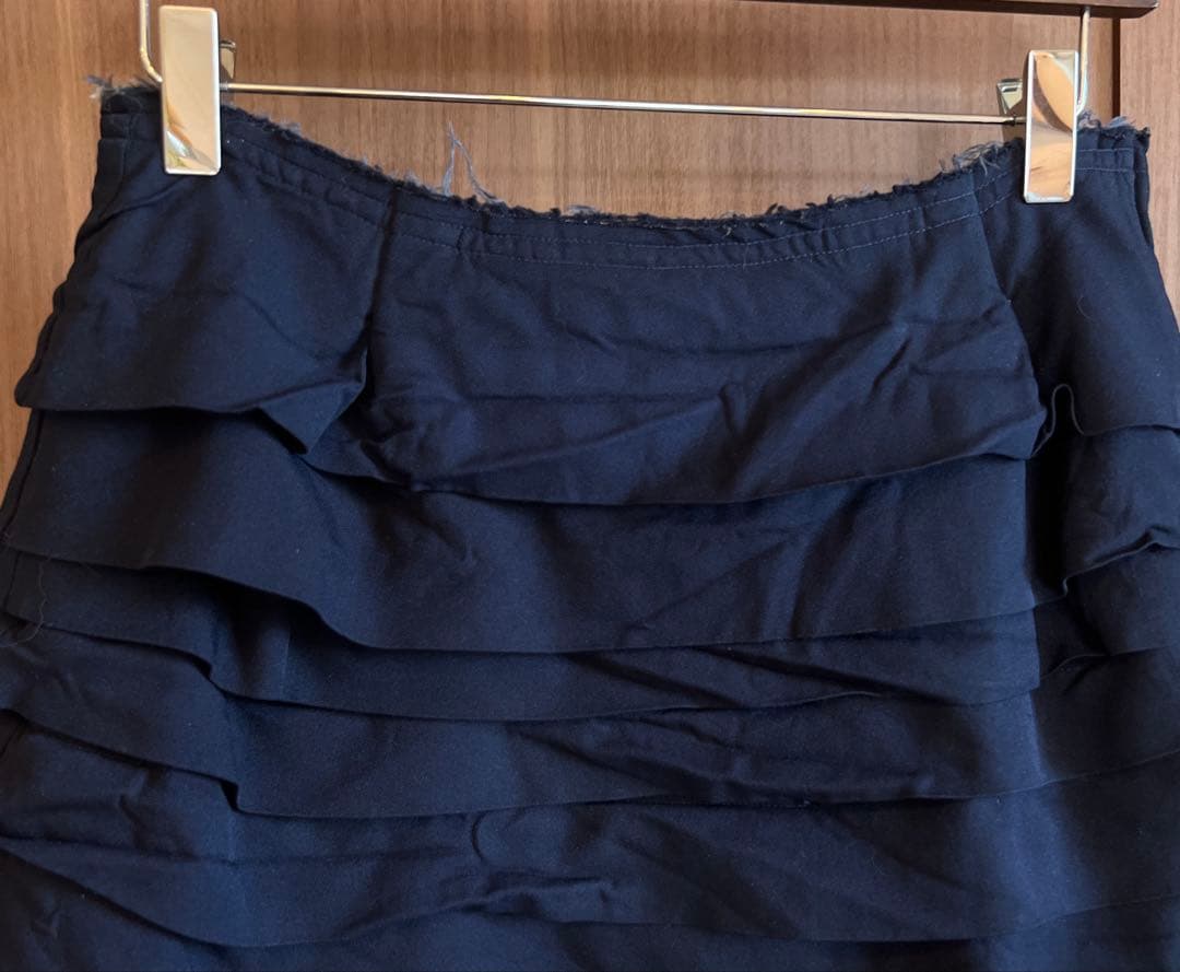 COMME DES GARÇONS コムコム ネイビー スカート AD2004