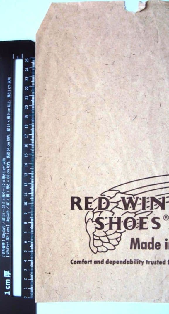 レッドウイング アイリッシュセッター 封筒 紙製 レア 約27cm×約22cm