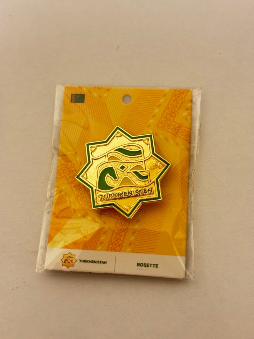 トルクメニスタンパビリオン ピンバッジ 関西万博限定商品 | Shop at