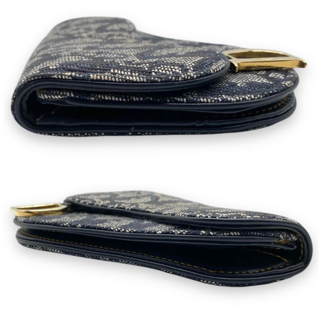 極美品♡クリスチャンディオール　トロッター柄　ケース　サドル　オブリーク