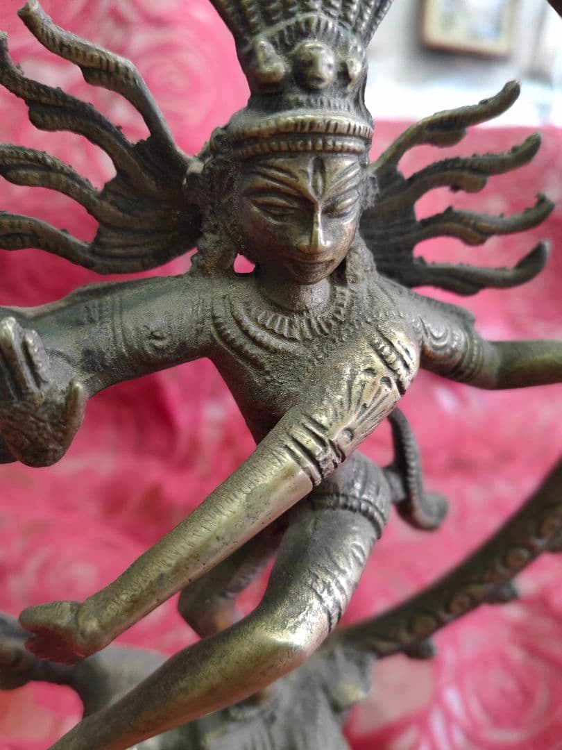 仏教 ヴィンテージ チベット 仏像 真鍮 アンティーク 古物 アジア 密教