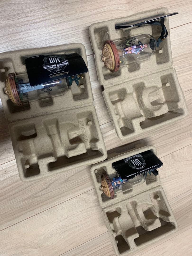 ホーンテッドマンション　海外限定　オーナメント ディズニー　3個セット