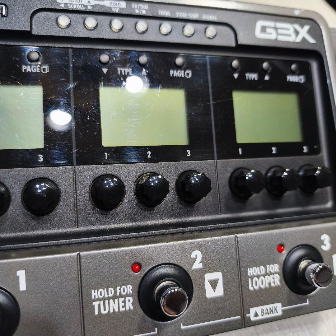 マルチエフェクター　ZOOM　G3X　ズーム