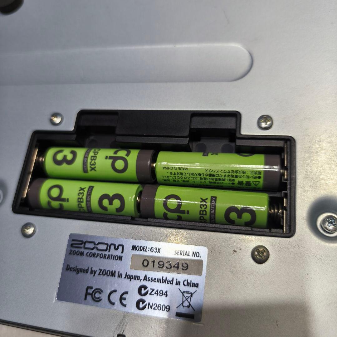 マルチエフェクター　ZOOM　G3X　ズーム