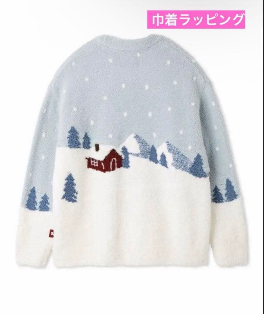 GELATO PIQUE HOLIDAYスキーベアジャガードプルオーバーFREE