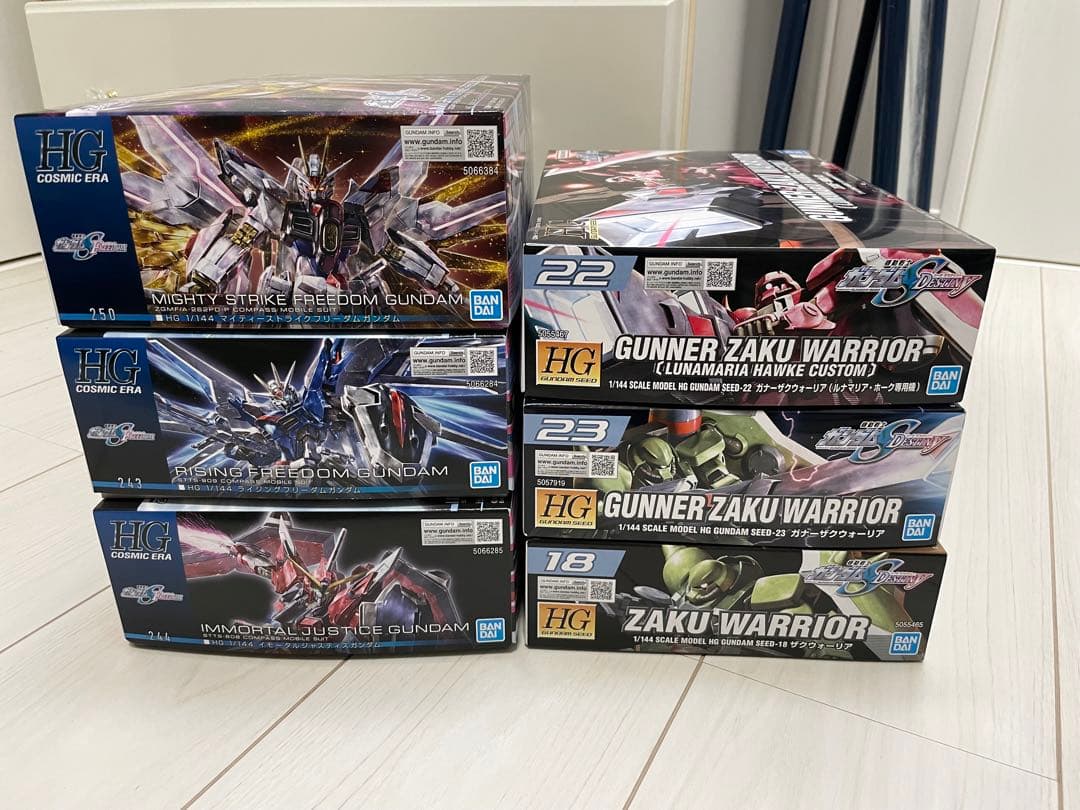 ガンダムSEED ガンプラまとめ売り6点 機動戦士ガンダムSEED ガンプラ