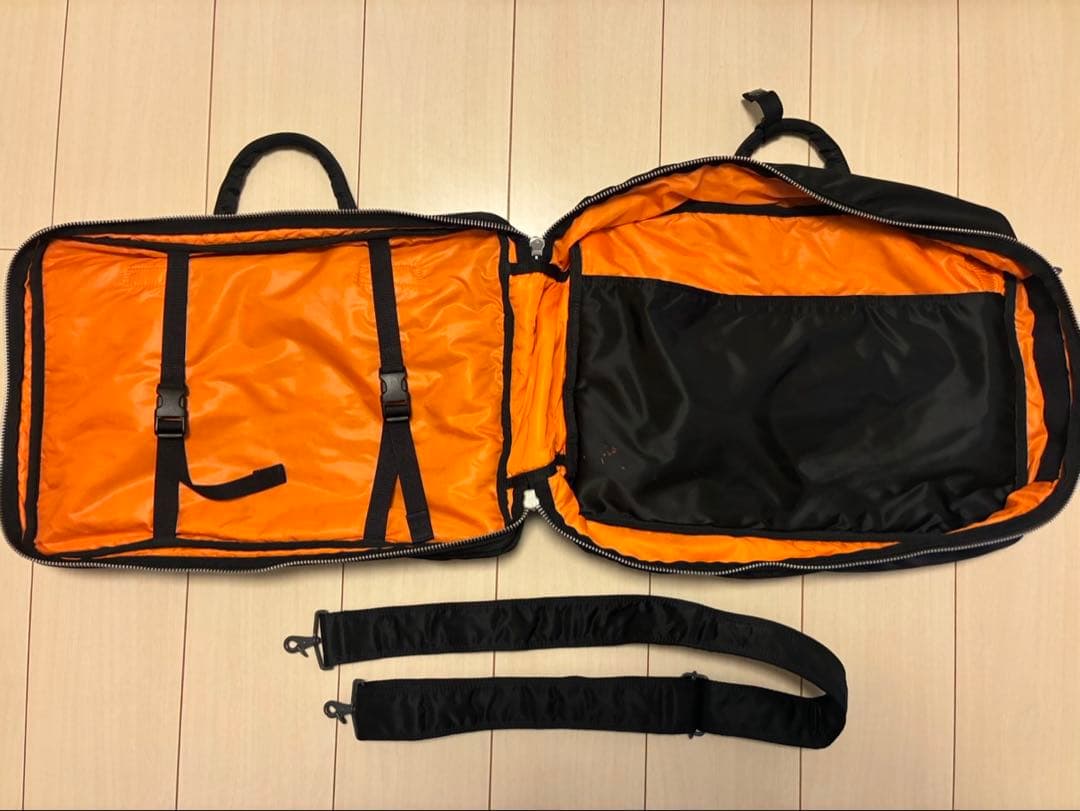 ポーター タンカー 3WAY ブリーフケース黒 （2層タイプ）　希少 廃盤