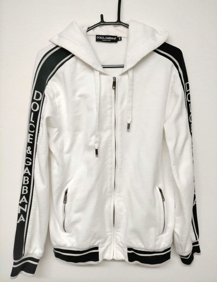 ドルチェ＆ガッバーナ ジップアップパーカー ドルガバ コットン D&G