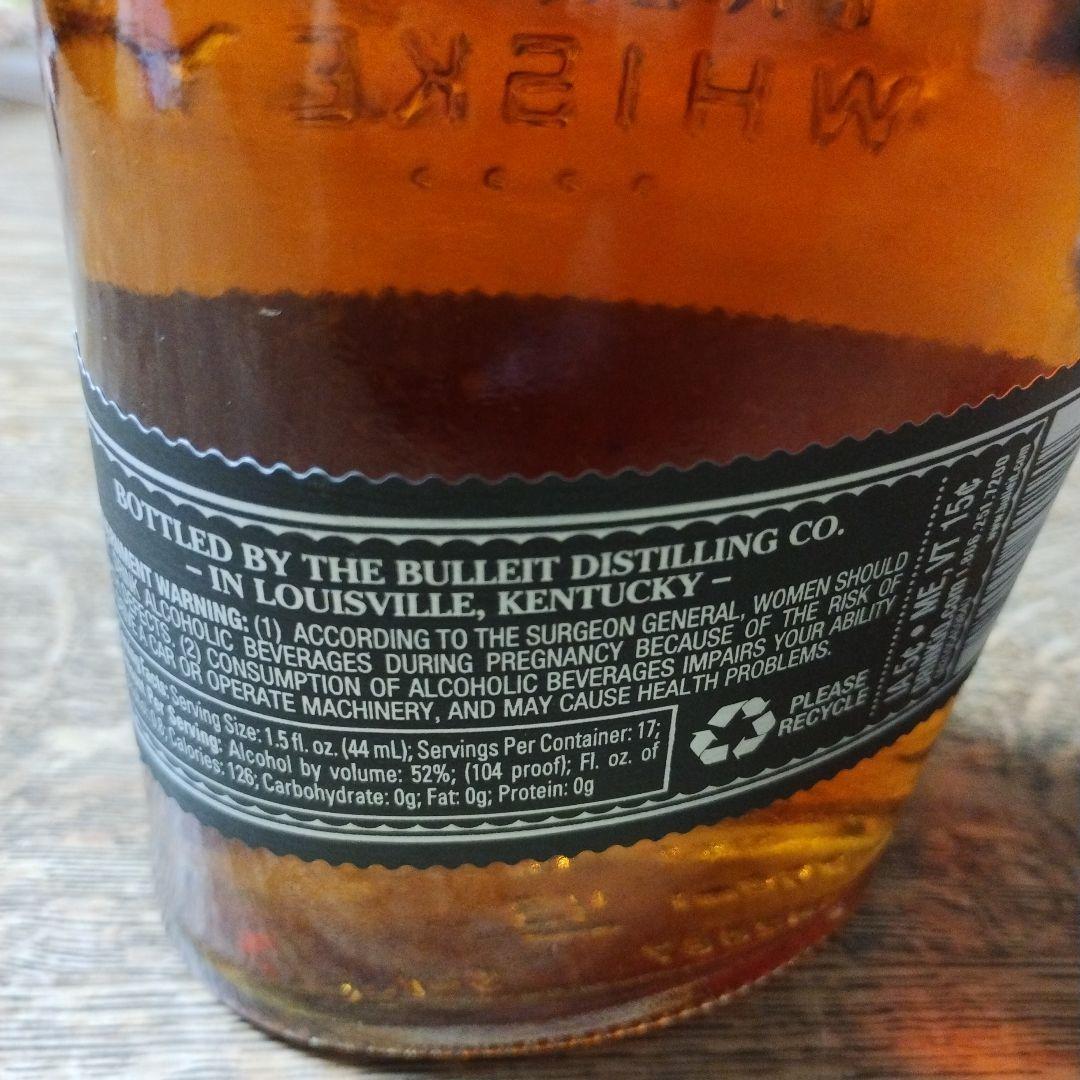 BULLET BOURBON シングルバレル 750ml Bulleit Bourbon Whiskey, 750