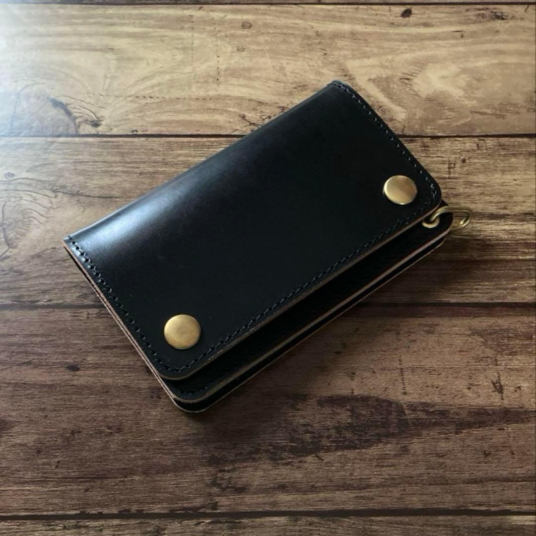 【13oz】トラッカーウォレット150（ミドル）【お札を折らずに収納】