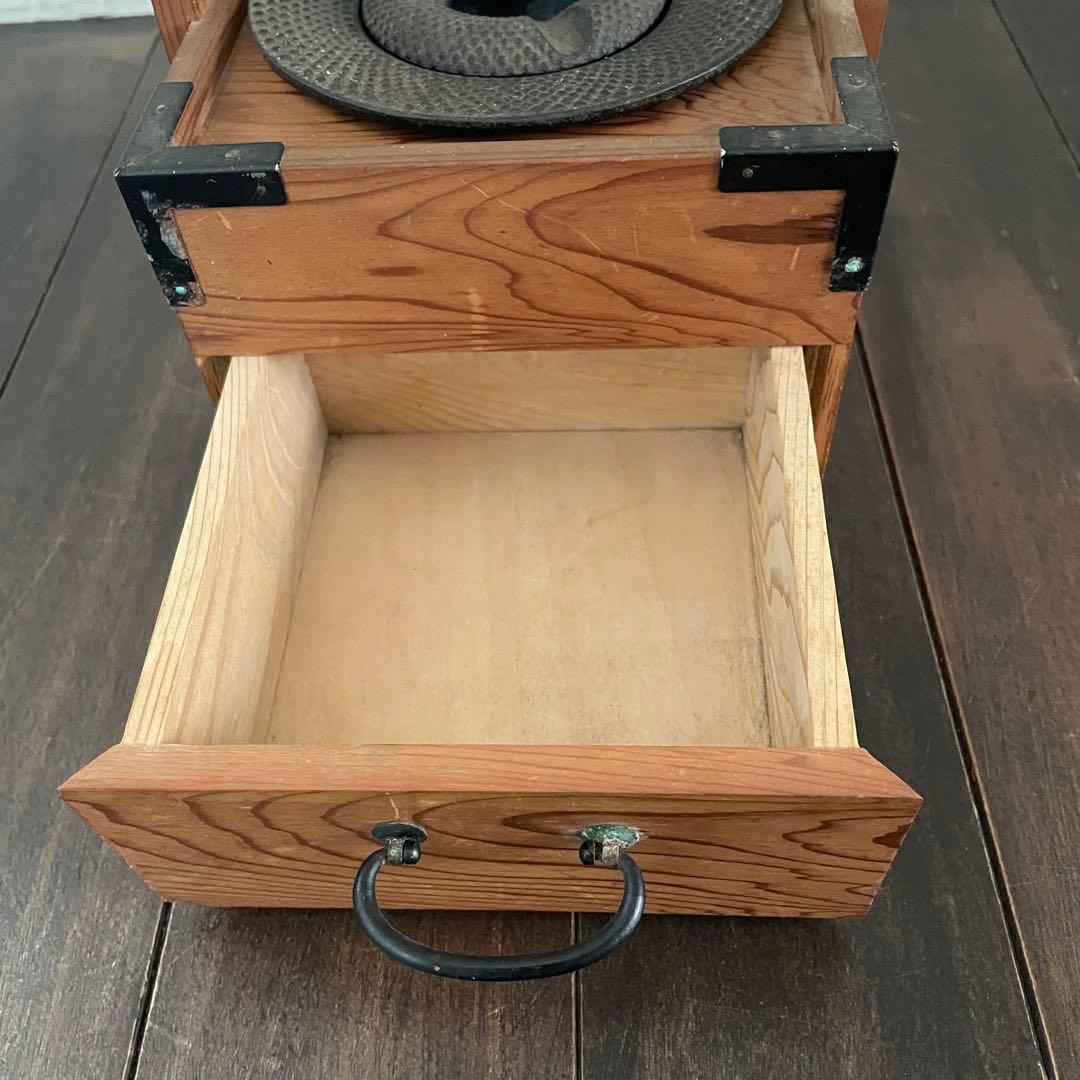 送料込】昭和レトロ 煙草盆 南部鉄器岩鋳 - メルカリ