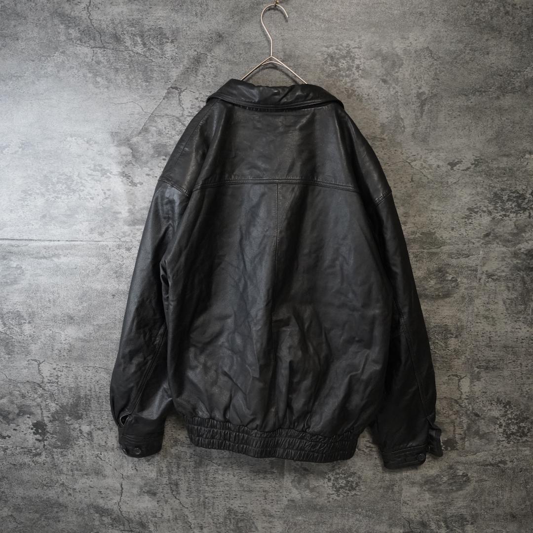 Nicole St Gilles 牛革 レザージャケット スイングトップ XL - メルカリ