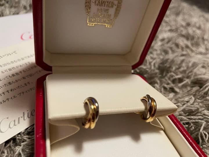 Cartier カルティエトリニティピアス ミニサイズ