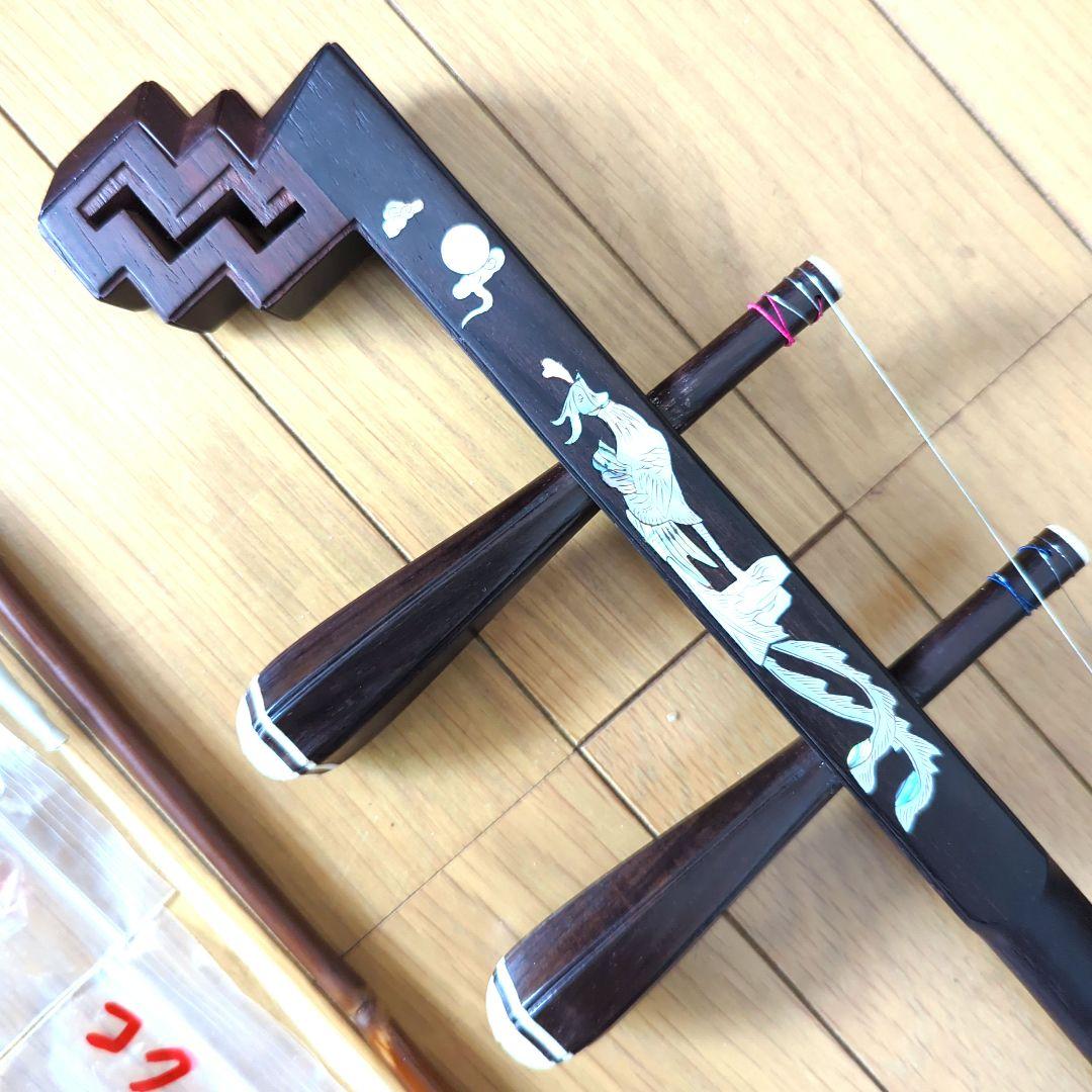 胡涵柔製作20 明清老紅木 未使用 螺鈿龍、鳳凰