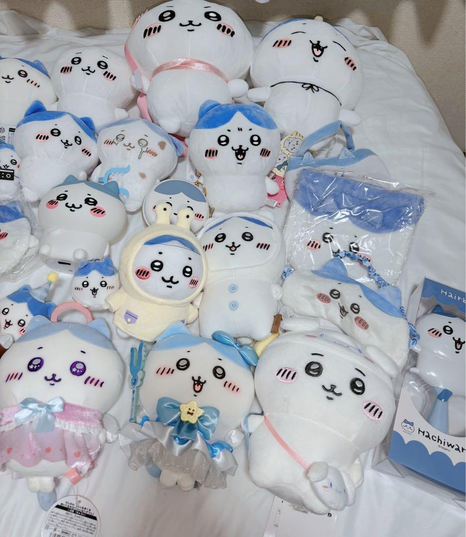 ちいかわ はちわれあの子ぬいぐるみ・マスコットセットまとめ売り 値下げ