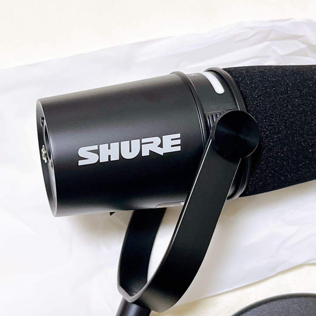 SHURE MV7+ ダイナミックマイク Shure MV7+ スタンド