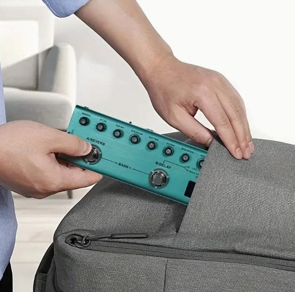 新品] マルチエフェクター TANK-G 内蔵バッテリー ギター