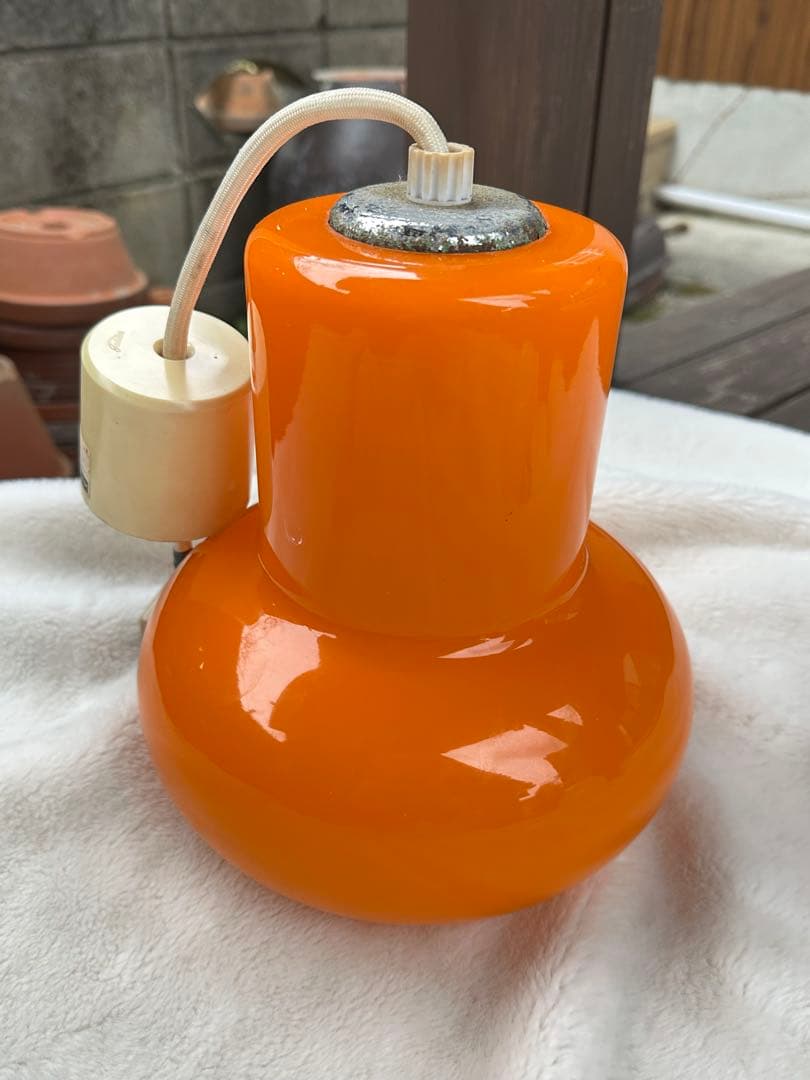 昭和レトロ ペンダントライト スペースエイジ ミッドセンチュリー 当時