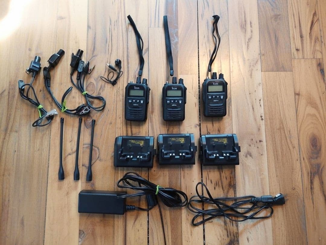 ICOM IC-DU75 トランシーバー 3台セット 田中電気マーケット