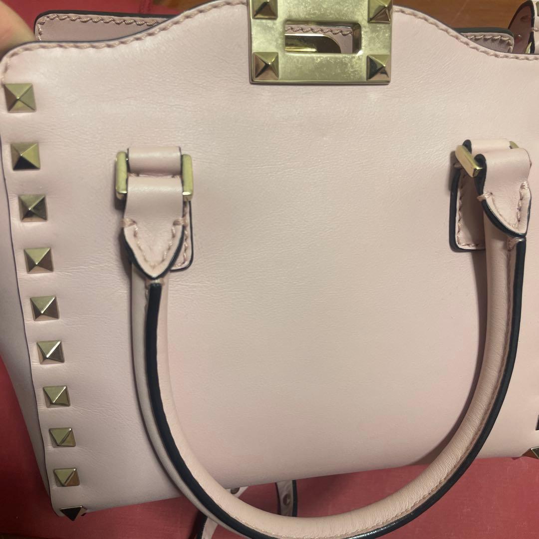 VALENTINO スタッズ付きハンドバック