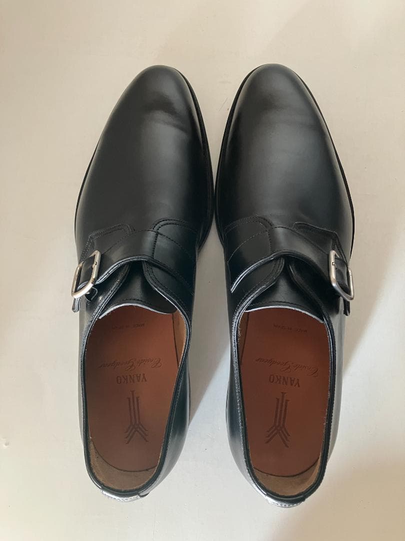 YANKO ヤンコ モンクストラップ 黒 25cm 未使用新品