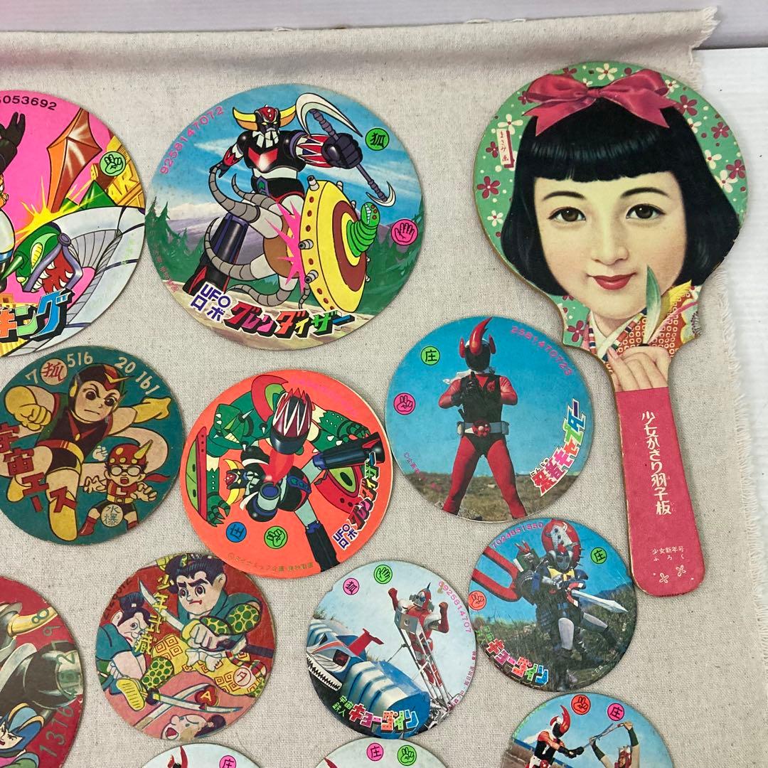 大量まとめ☆昭和レトロ】めんこ メンコ 面子 カード 羽子板