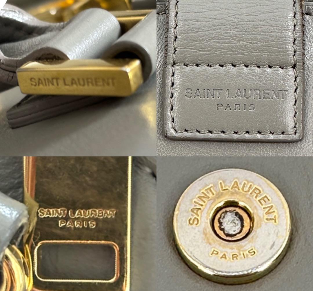 SAINT LAURENT ベイビーカバス ハンドバッグ