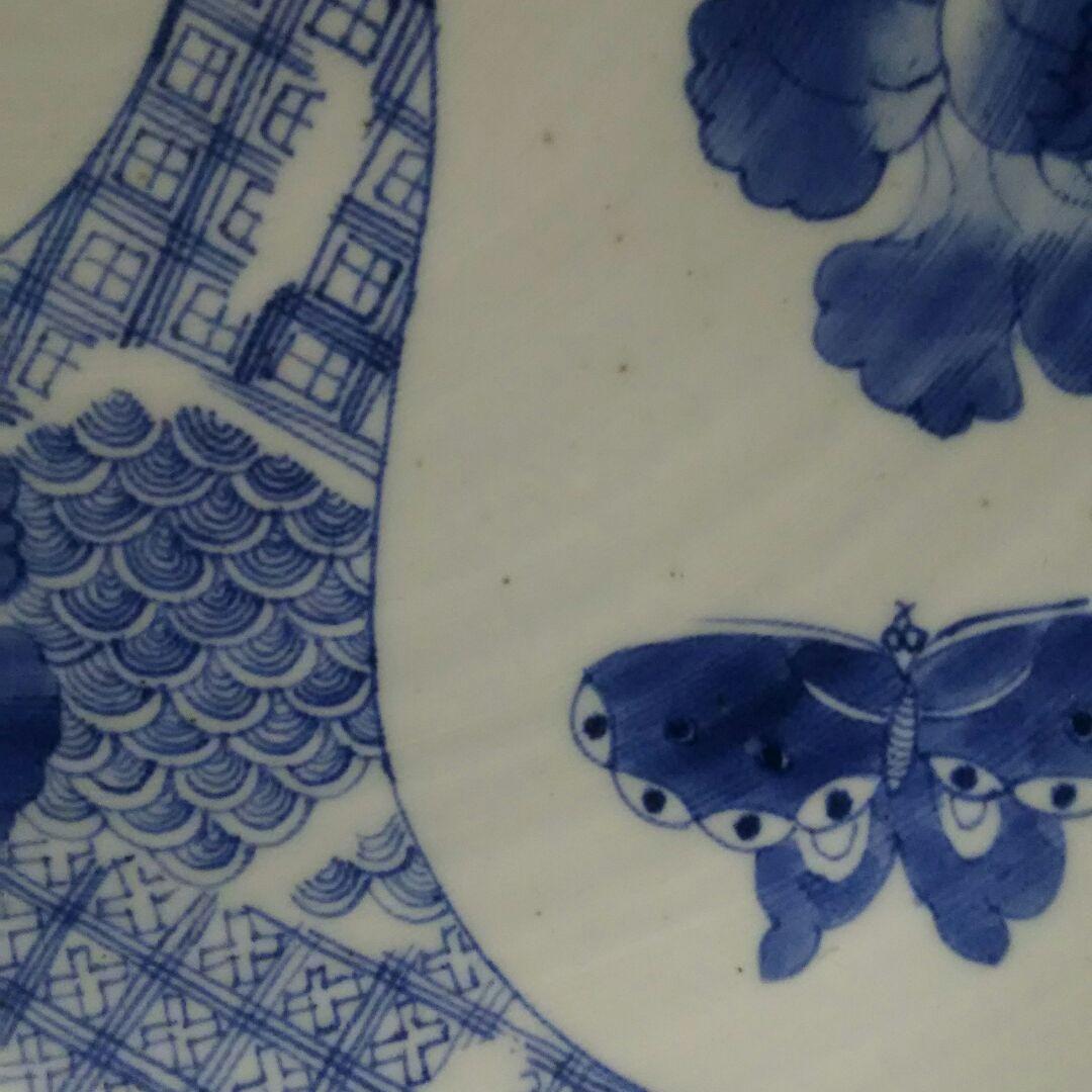 再お値引き 古伊万里 江戸前期から中期の大皿 美術品・アンティーク