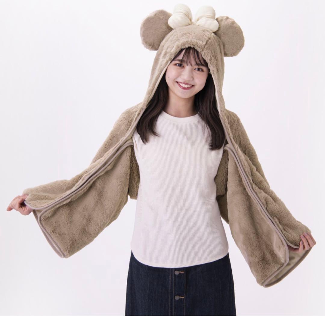 シェリーメイ ダッフィー ブランケット ポンチョ 上海ディズニー