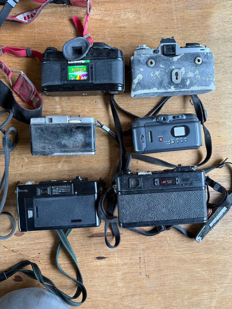 O-2063】カメラ レンズ セット Canon ミノルタ FUJICA