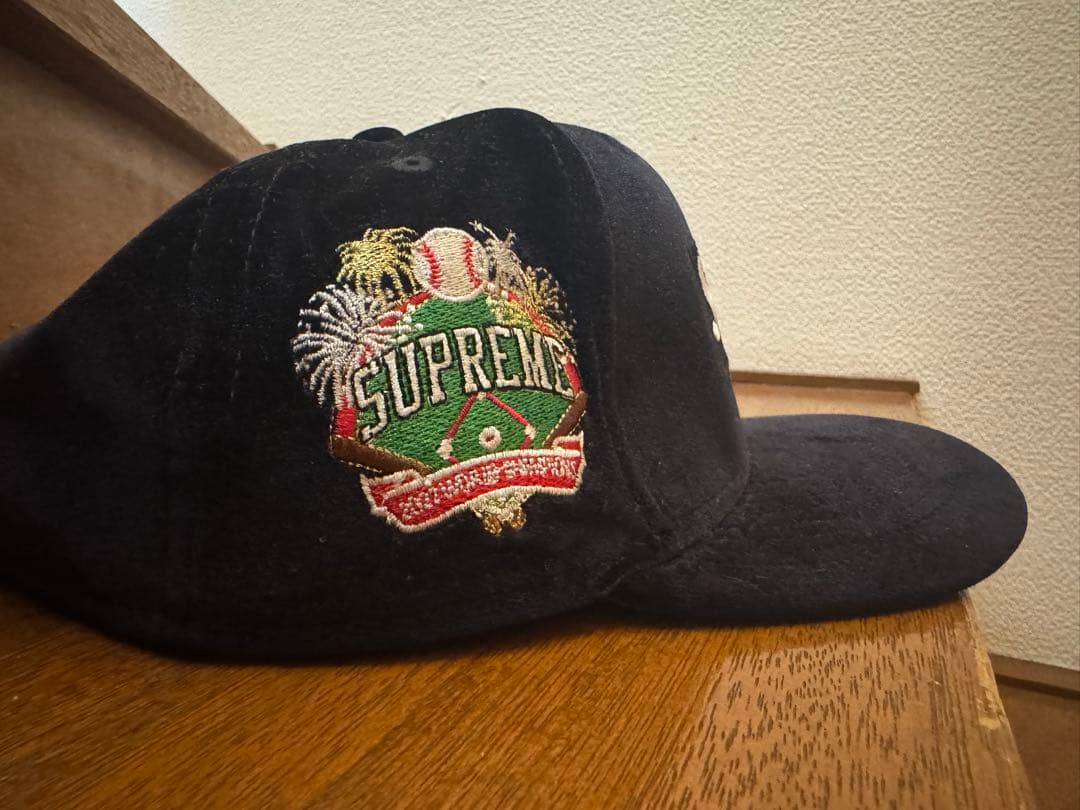 supreme ベロア キャップ Velour Box Logo New Era® | Supreme 22fw