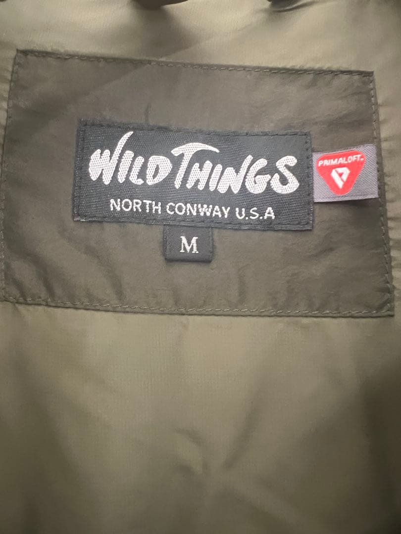 j*6様 中古　WILDTHINGS モンスターパーカー　オリーブ　21-22A