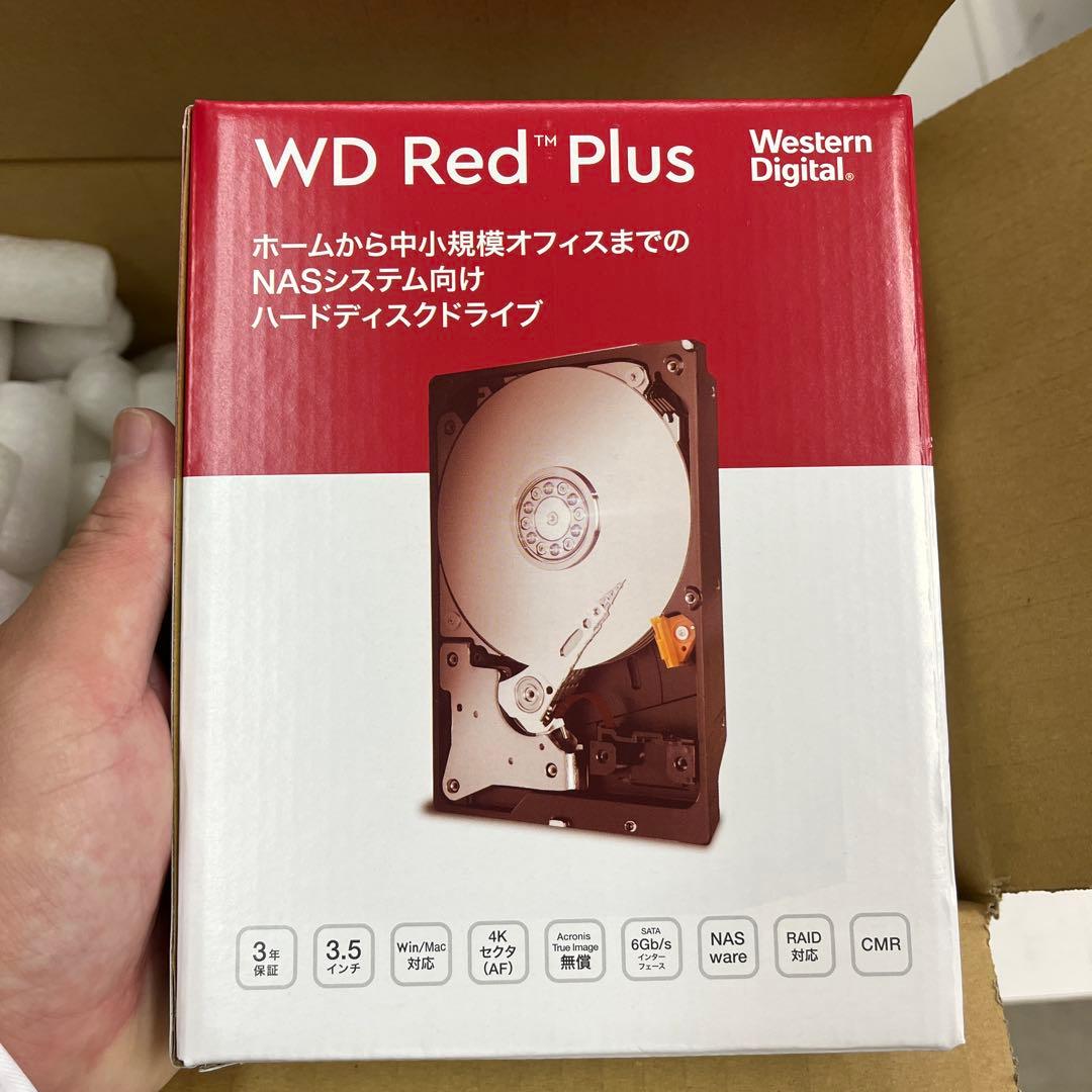 WD Red Plus HDD 4TB NAS用　4本 Amazon.com: Western Digital 4TB WD Red Plus NAS Internal Hard