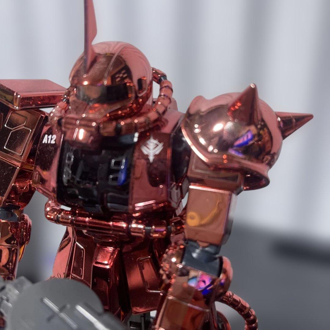 MG1/100シャア専用ザクⅡ コーティングと、クリアカラー ver.２体セット