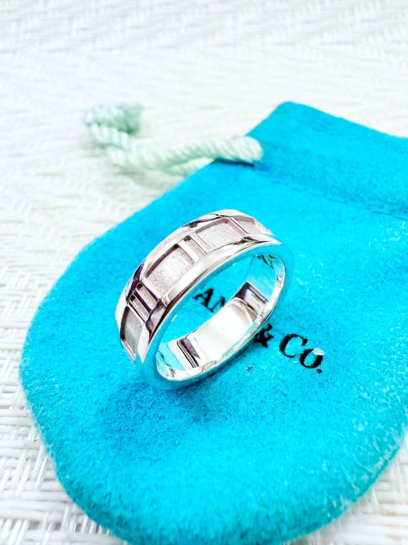 ティファニー　アトラス　指輪　リング　12.5号　研磨仕上げ済み美品 925