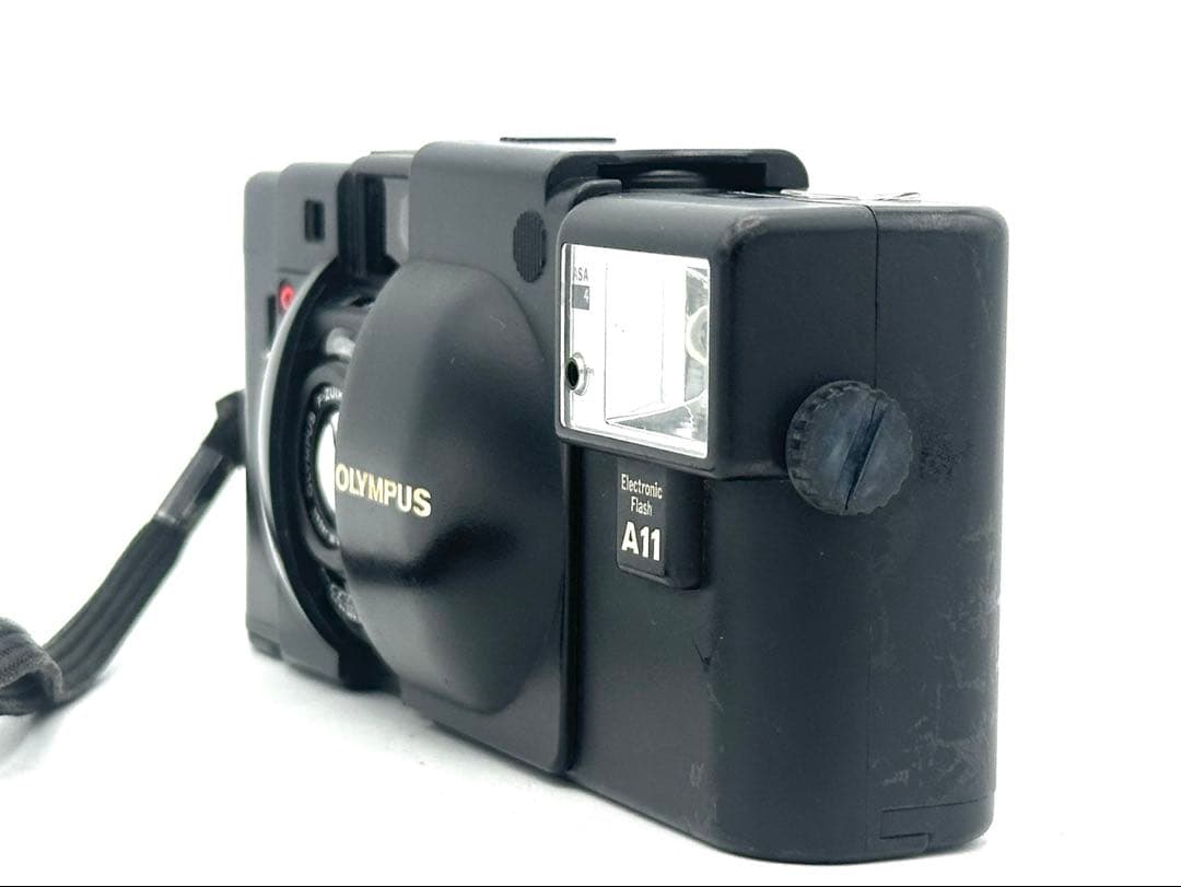 完動品】OLYMPUS XA + A11 フィルムカメラ 動作確認済み