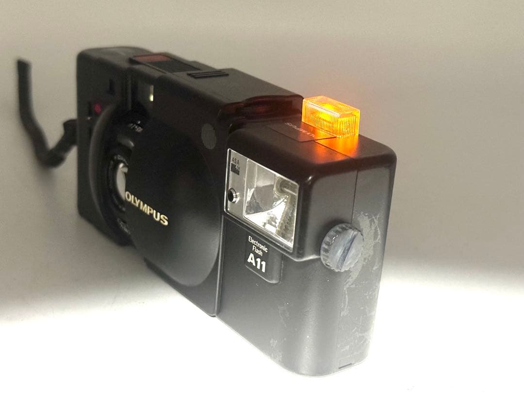 完動品】OLYMPUS XA + A11 フィルムカメラ 動作確認済み