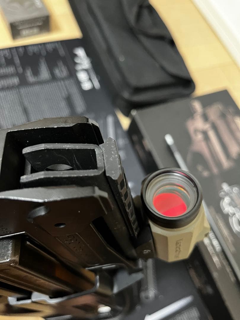 p90 プリコック 電子トリガーカスタム 安全弾速適合 ドットサイト p90