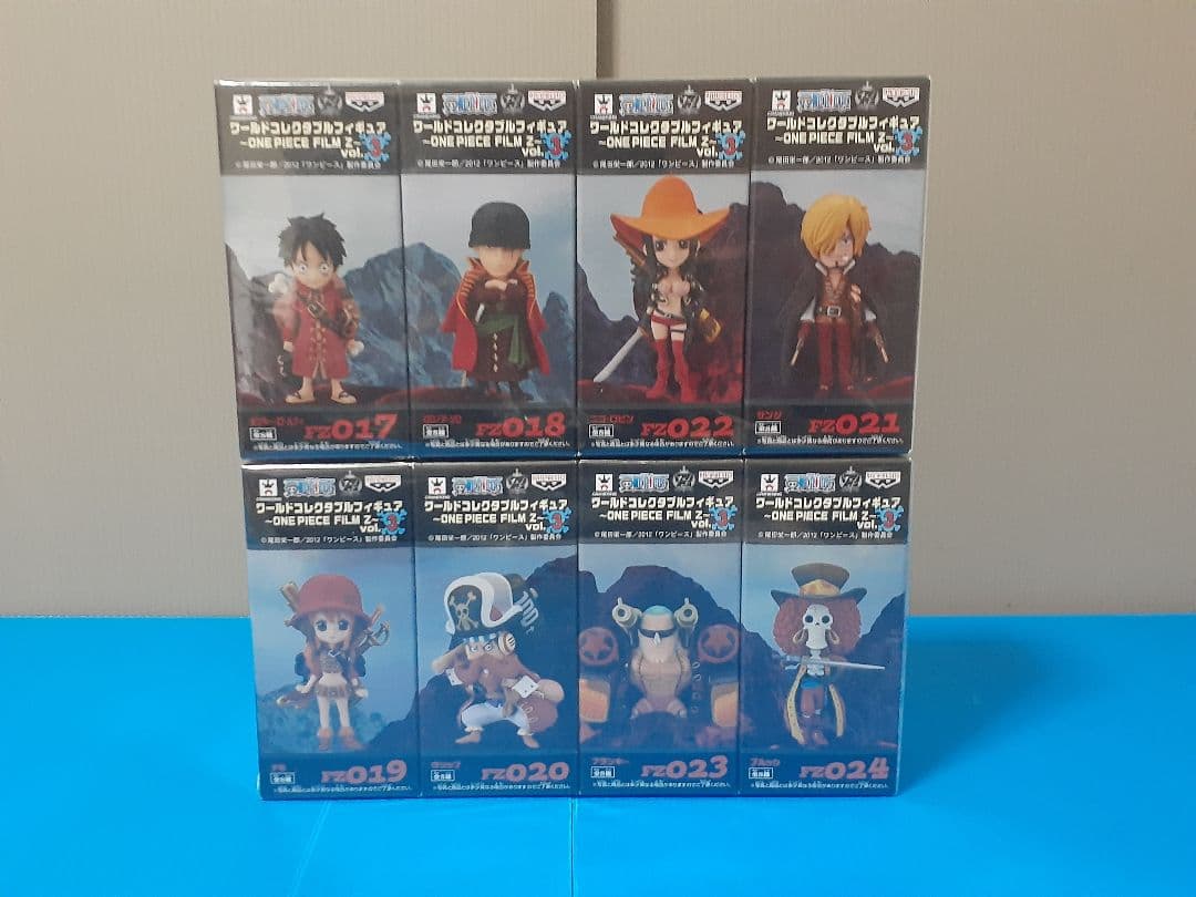 ワンピース ワールドコレクタブルフィギュアFILM Z vol.1〜vol.5