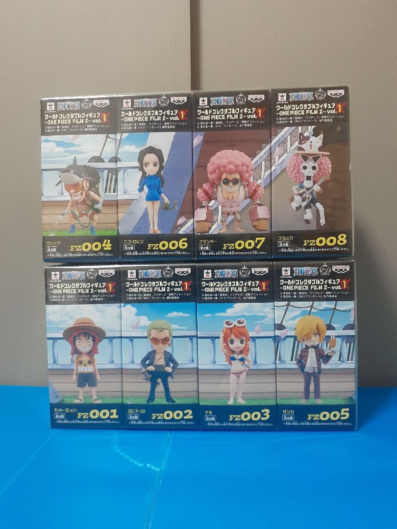 ワンピース ワールドコレクタブルフィギュアFILM Z vol.1〜vol.5