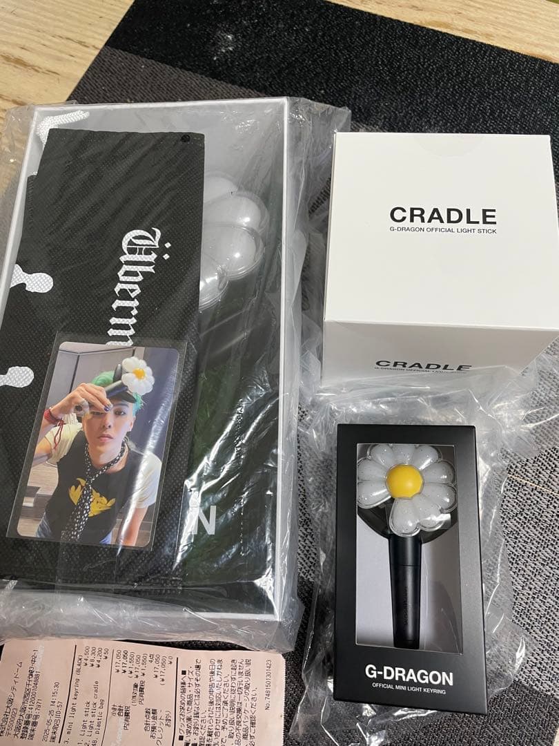 G-DRAGON OFFICIAL LIGHTSTICK 3点セット G-DRAGON OFFICIAL