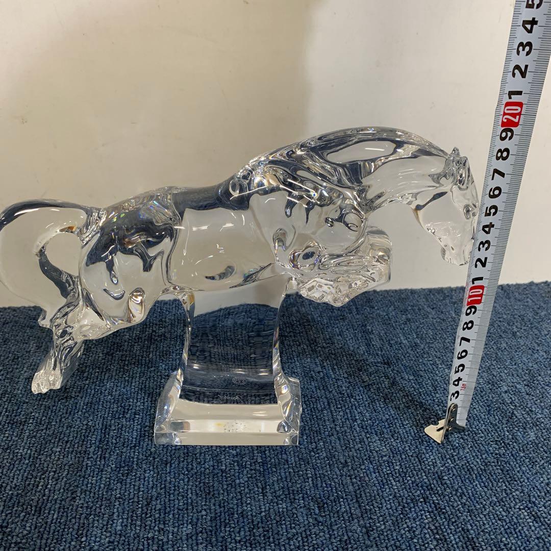 南】 Baccarat バカラ ジャンピングホース 大型 馬