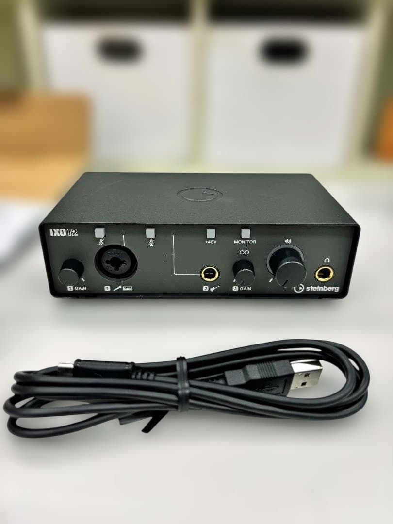IXO12 B オーディオインターフェース ブラック Steinberg - メルカリ