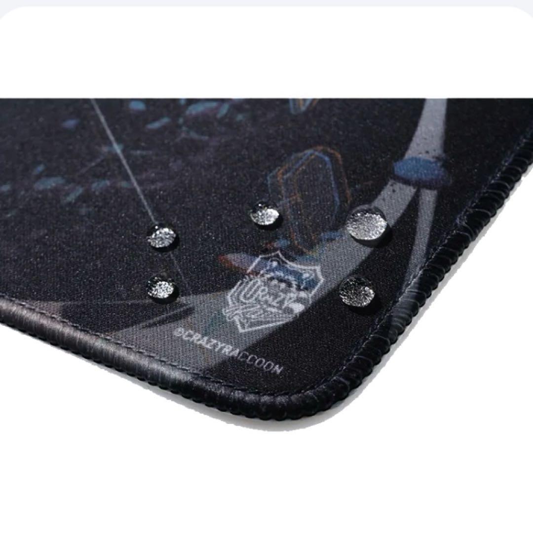 新品】CrazyRaccoon だるまいずごっど マウスパッド 受注生産品