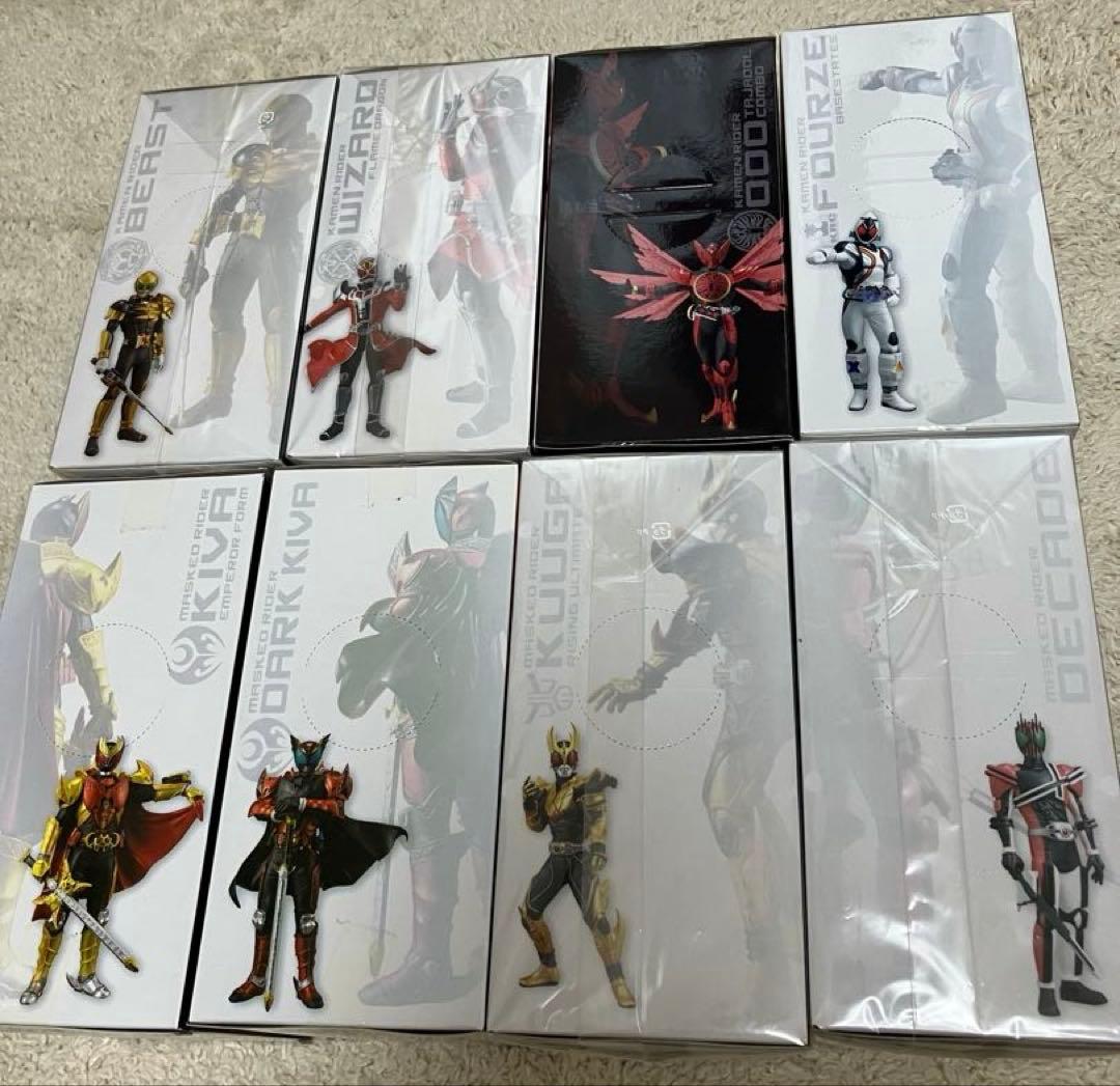 仮面ライダー DXF ディケイド キバ ウィザード クウガ ダジャドル 8個
