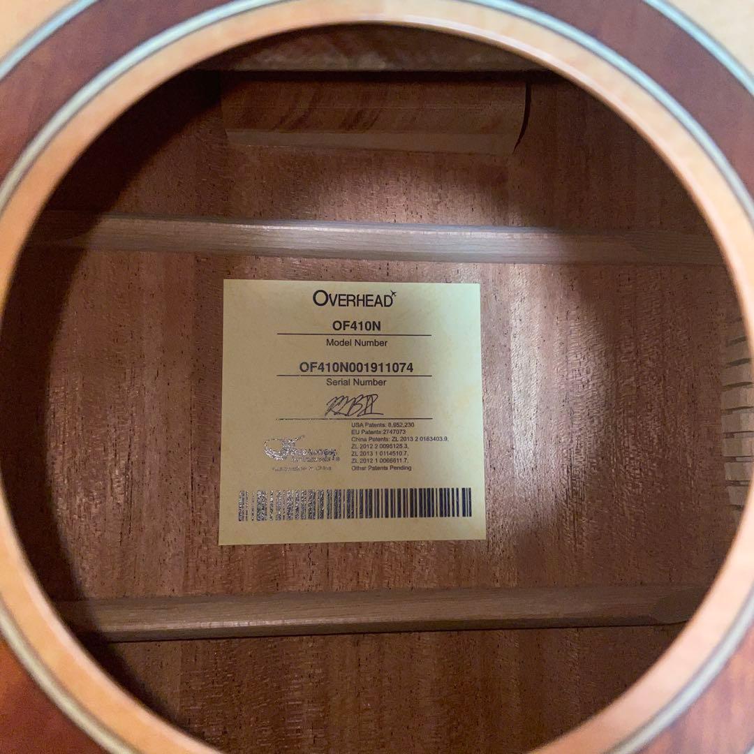 OF410N Overhead™️ アコースティック トラベルバックギター