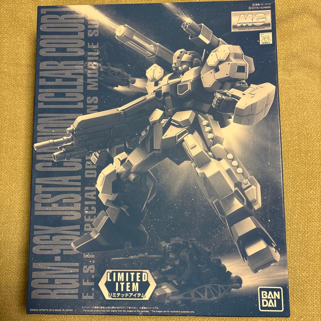 MG 1/100 ジェスタ・キャノン クリアカラー【中古】 - メルカリ