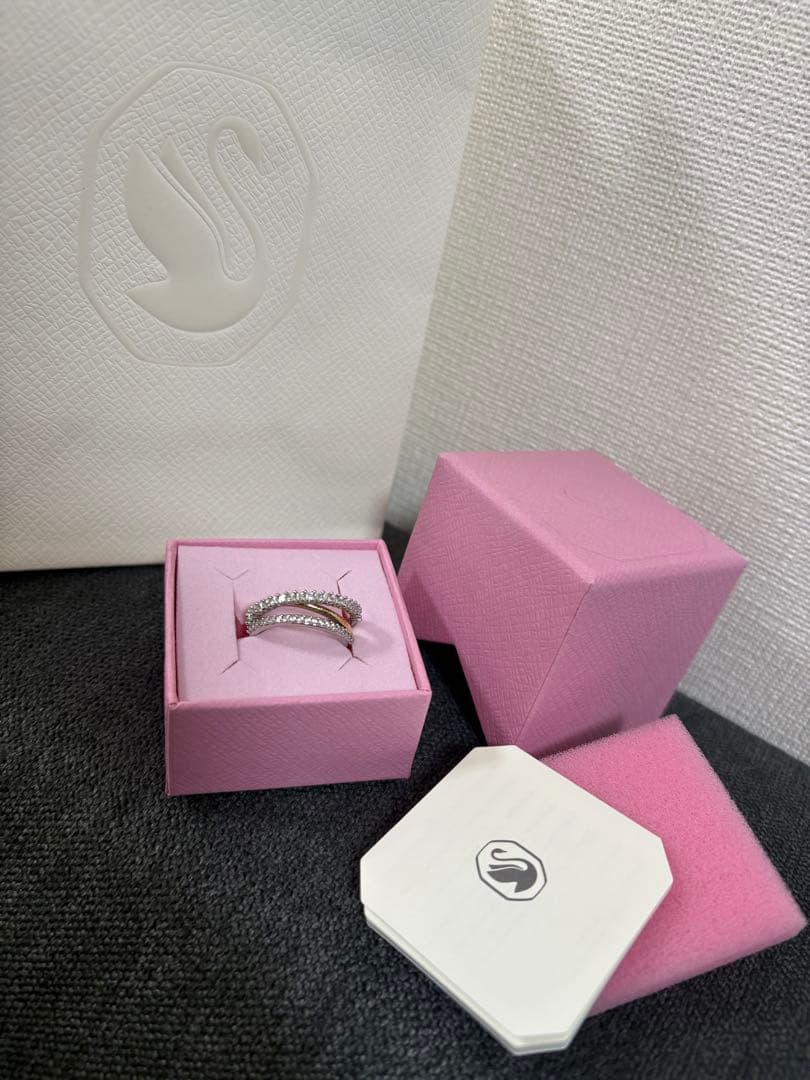 Swarovski Hyperbola リング 55 付属品あり 美品